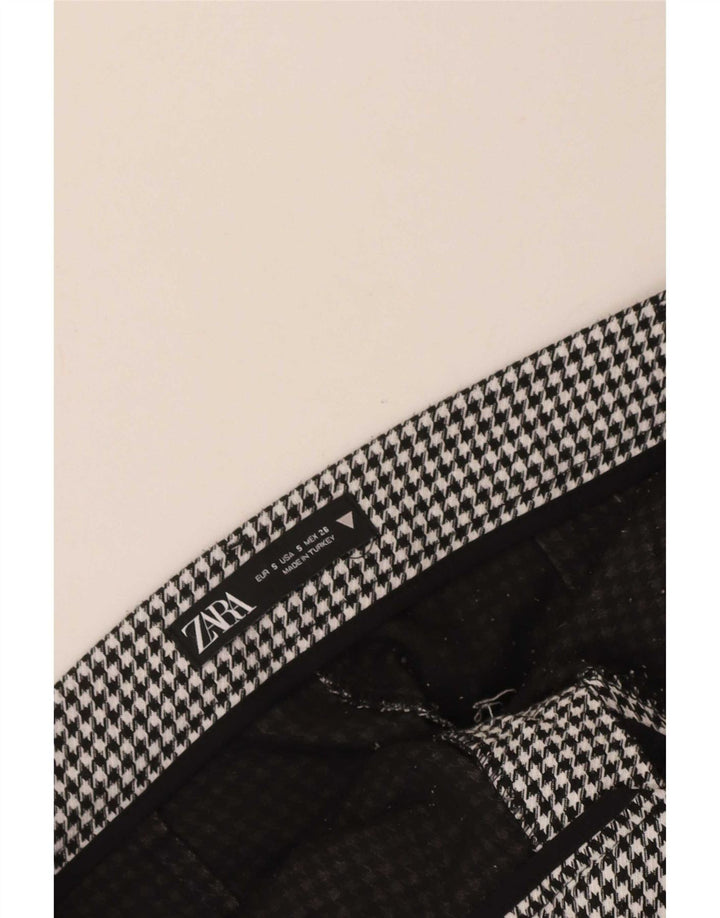 Pantaloni scurți chino pentru femei Zara mici W26 picior de gală negru