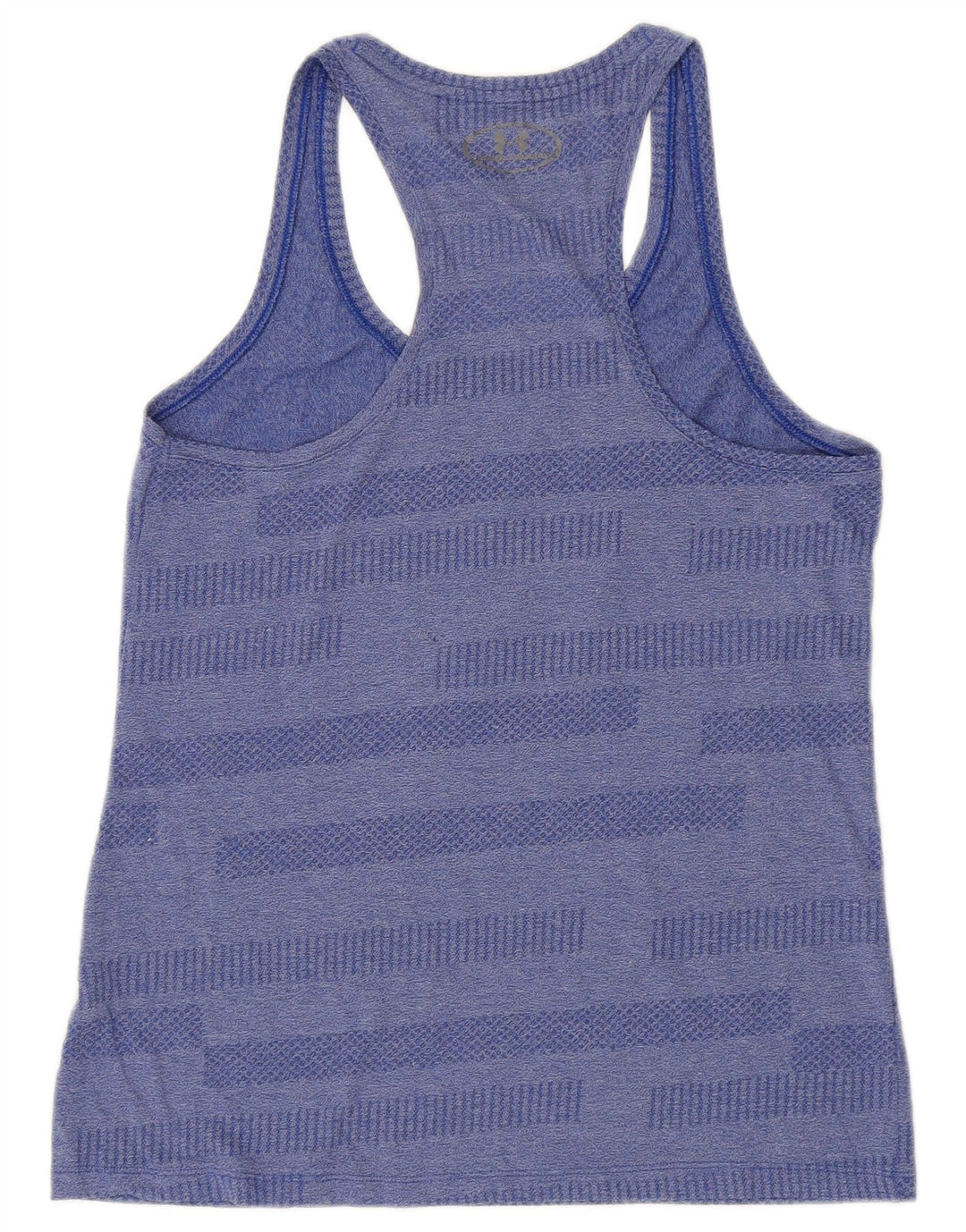 Top Vest Under Armour pentru femei Heat Gear UK 12 Medium Blue Striped