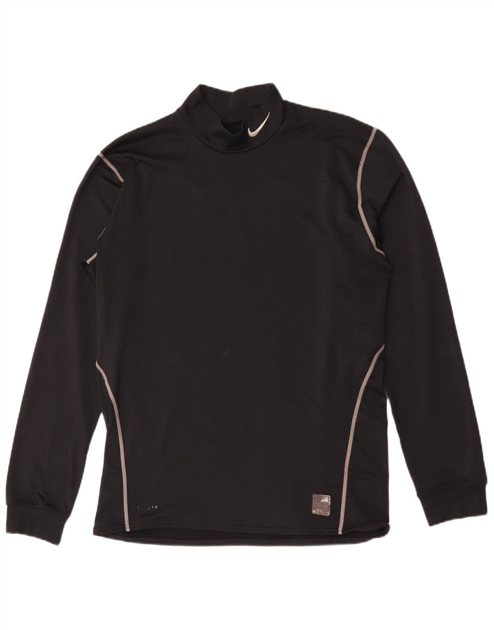 Nike Dri Fit Top cu mânecă lungă, mare, negru