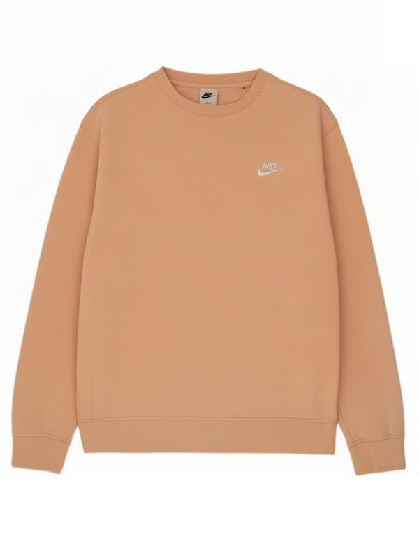 Pulover Nike pentru bărbați, bumbac, roz mediu