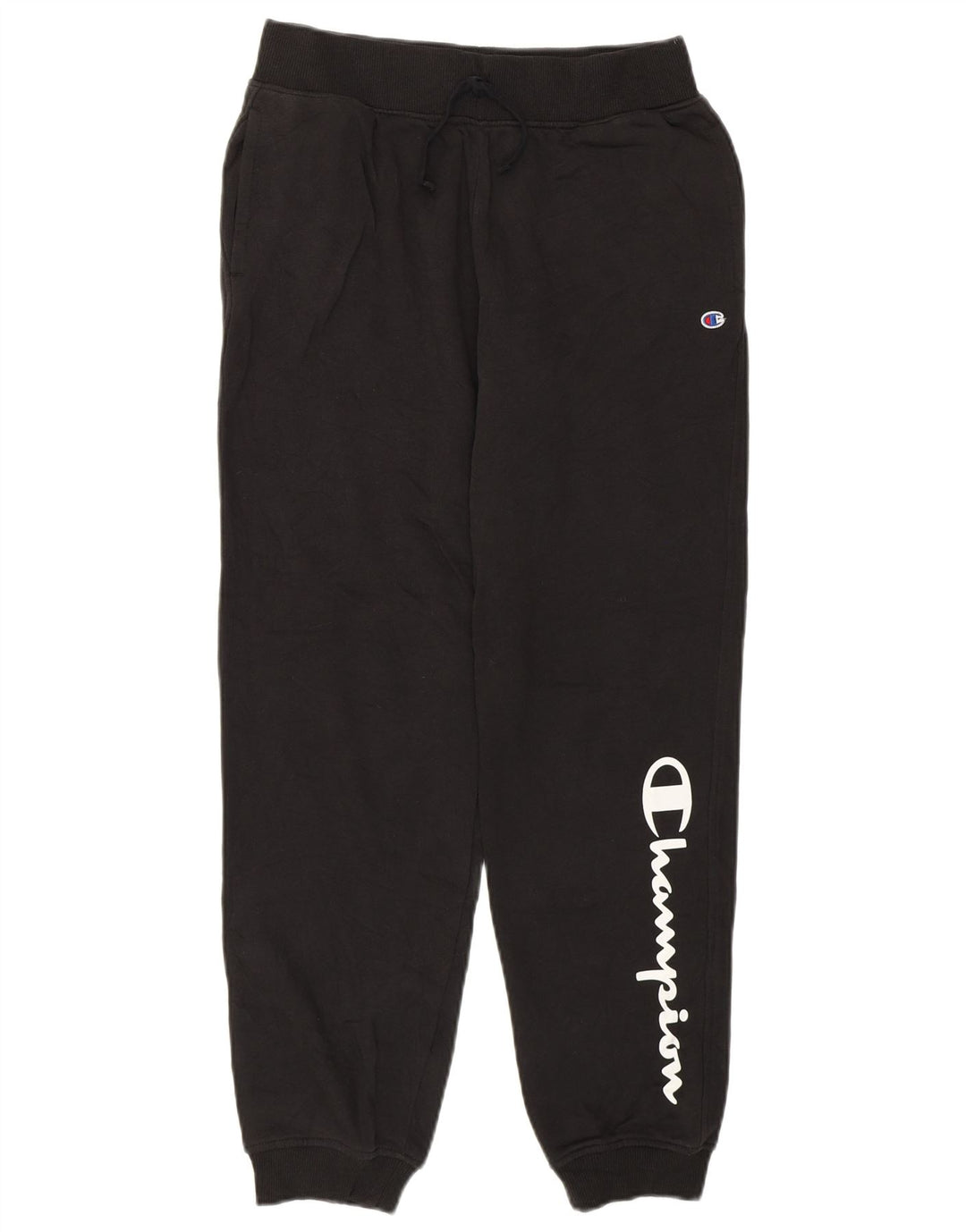 CHAMPION Băieți Grafic Pantaloni Trening Pantaloni Joggeri 13-14 Ani XL Negru
