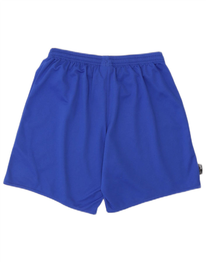 Pantaloni scurți sport pentru bărbați Adidas Climalite, poliester mic, albastru