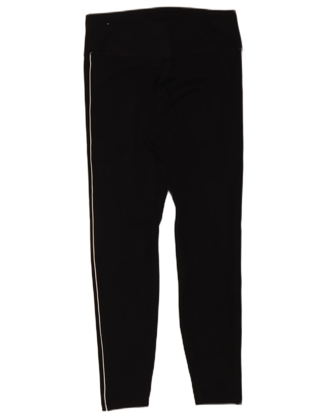Leggings crop grafic Nike Dri Fit pentru femei UK 12 Poliester mediu negru