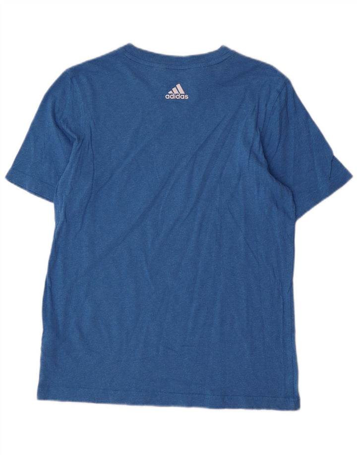 Tricou grafic ADIDAS pentru baieti Top 13-14 ani albastru