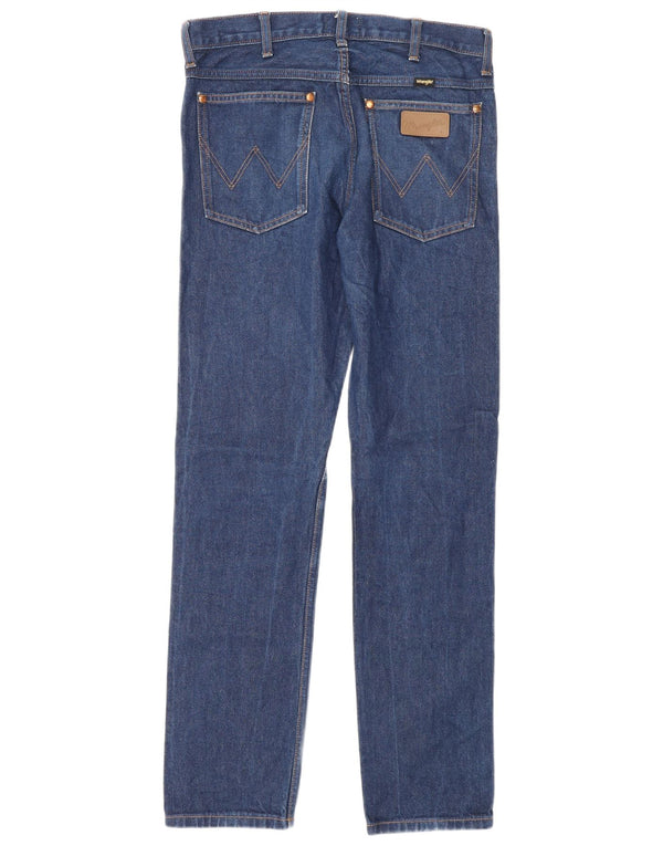 Blugi slim pentru bărbați Wrangler W30 L32 Bumbac albastru