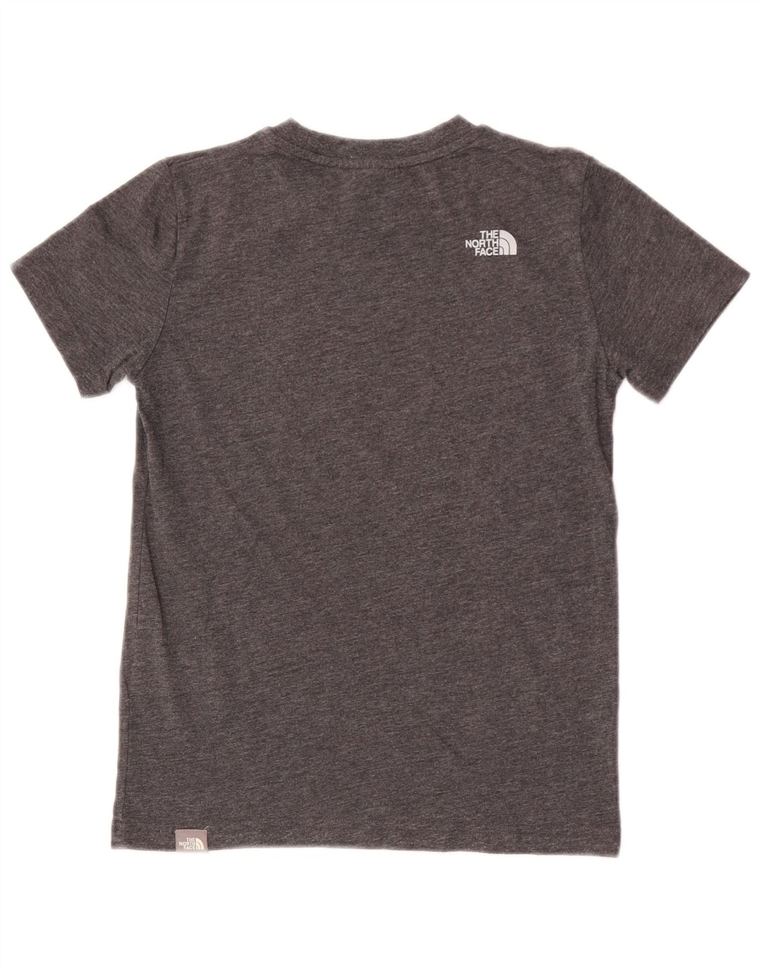Tricou pentru băieți The North Face Top 9-10 ani, bumbac gri mediu