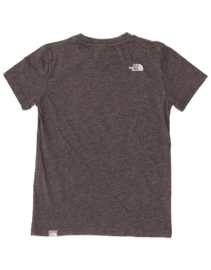 Tricou pentru băieți The North Face Top 9-10 ani, bumbac gri mediu
