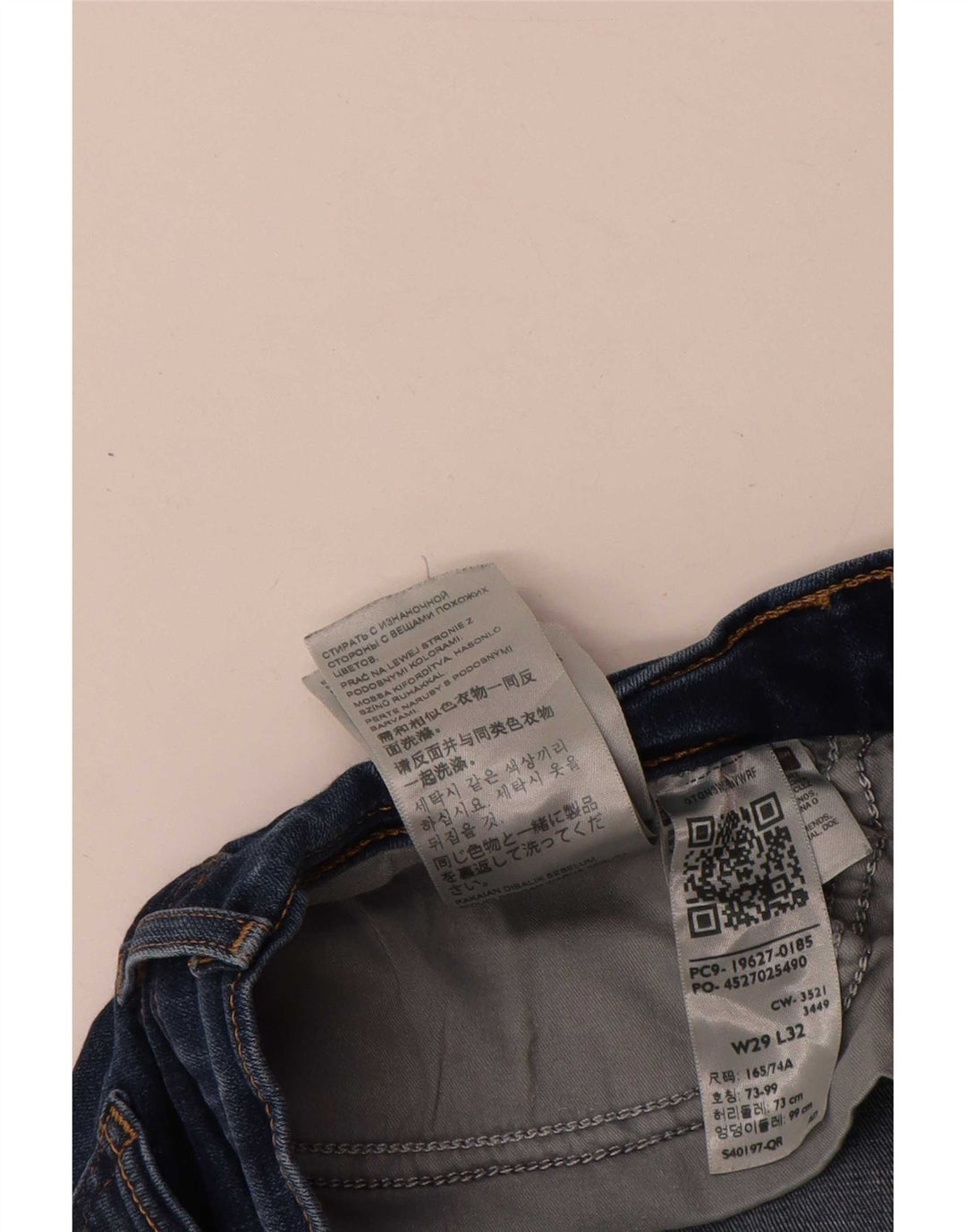 Blugi Levi's 312 Shaping Slim W29 L32 Bumbac albastru bleumarin
