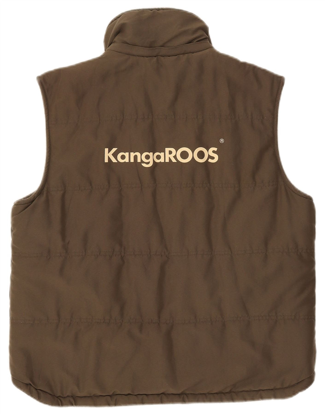 Gilet căptușit pentru femei Kangaroos UK 16, mare, kaki, poliester