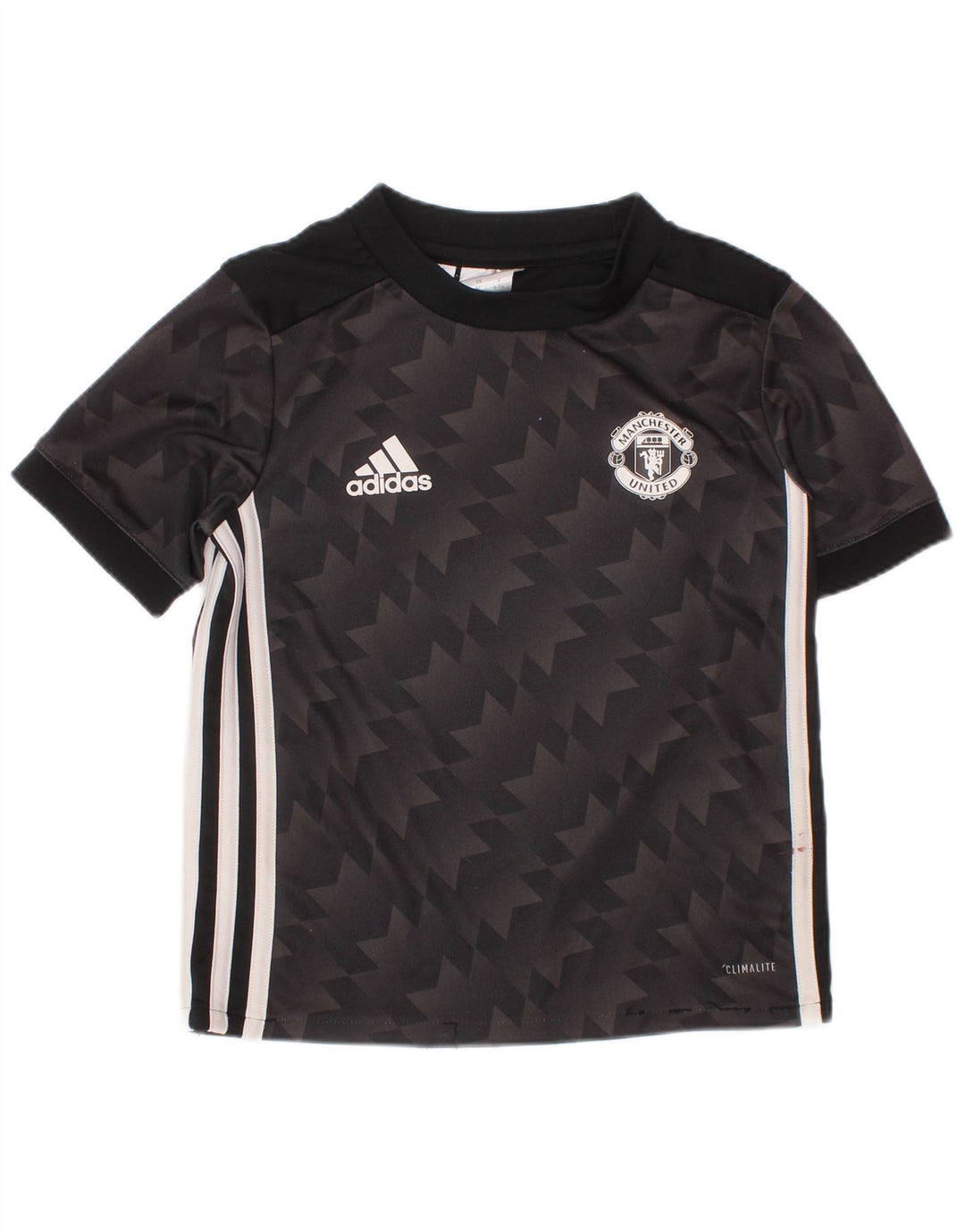 Tricou grafic ADIDAS Manchester United pentru băieți Top 4-5 ani negru