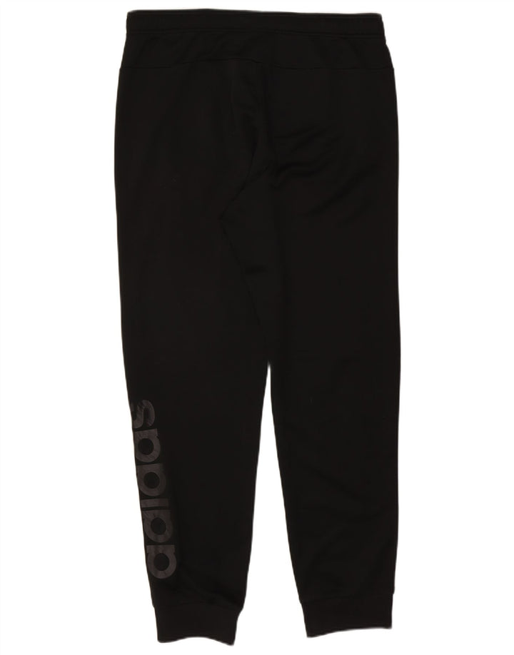 Pantaloni de trening cu grafic pentru bărbați Adidas Pantaloni de jogging, mari, negru, poliester