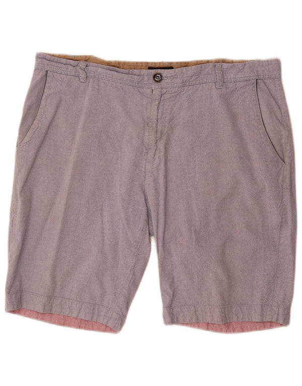 Pantaloni scurți chino pentru bărbați Ted Baker W38 XL bumbac gri
