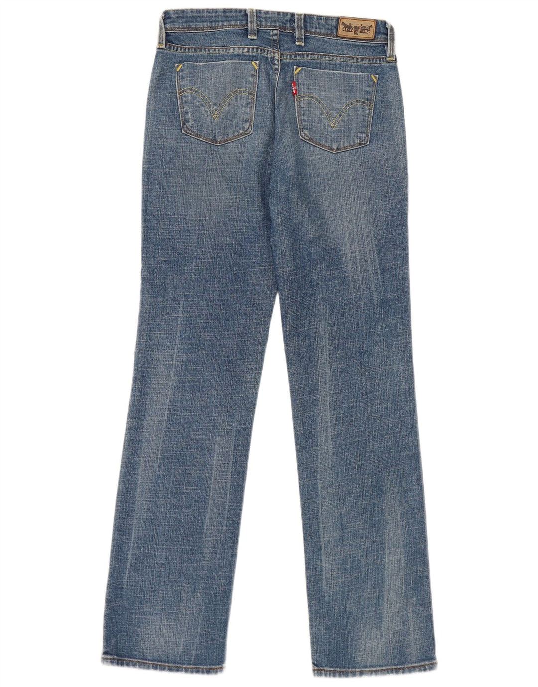 Blugi drepti pentru femei Levi's W29 L32 Bumbac albastru