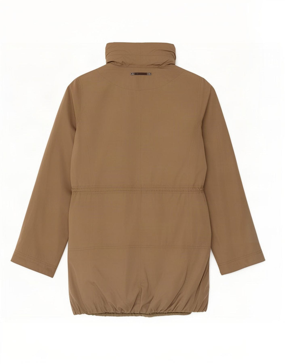 Jachetă parka cu glugă pentru femei Massimo Dutti UK 12 Bej mediu
