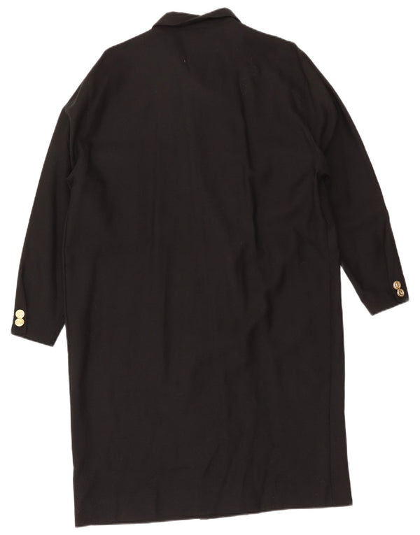 Fiorella Rubino Rochie cămașă dublu pentru femei UK 12 Medium Black