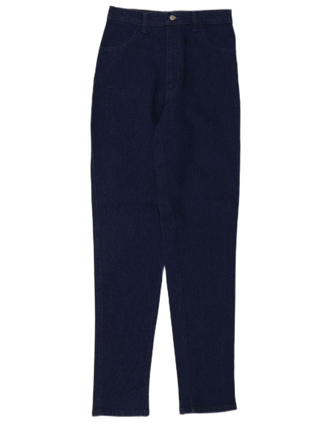 Blugi conici pentru femei vintage W27 L32 bleumarin