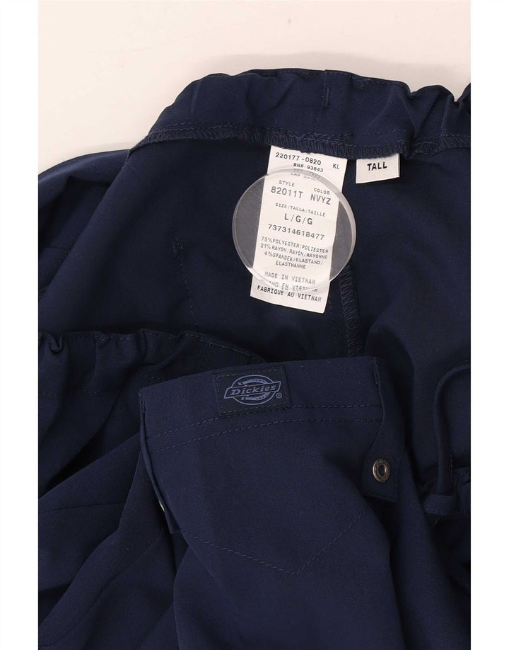 Pantaloni cargo drepti pentru femei Dickies L34 L33 Poliester bleumarin