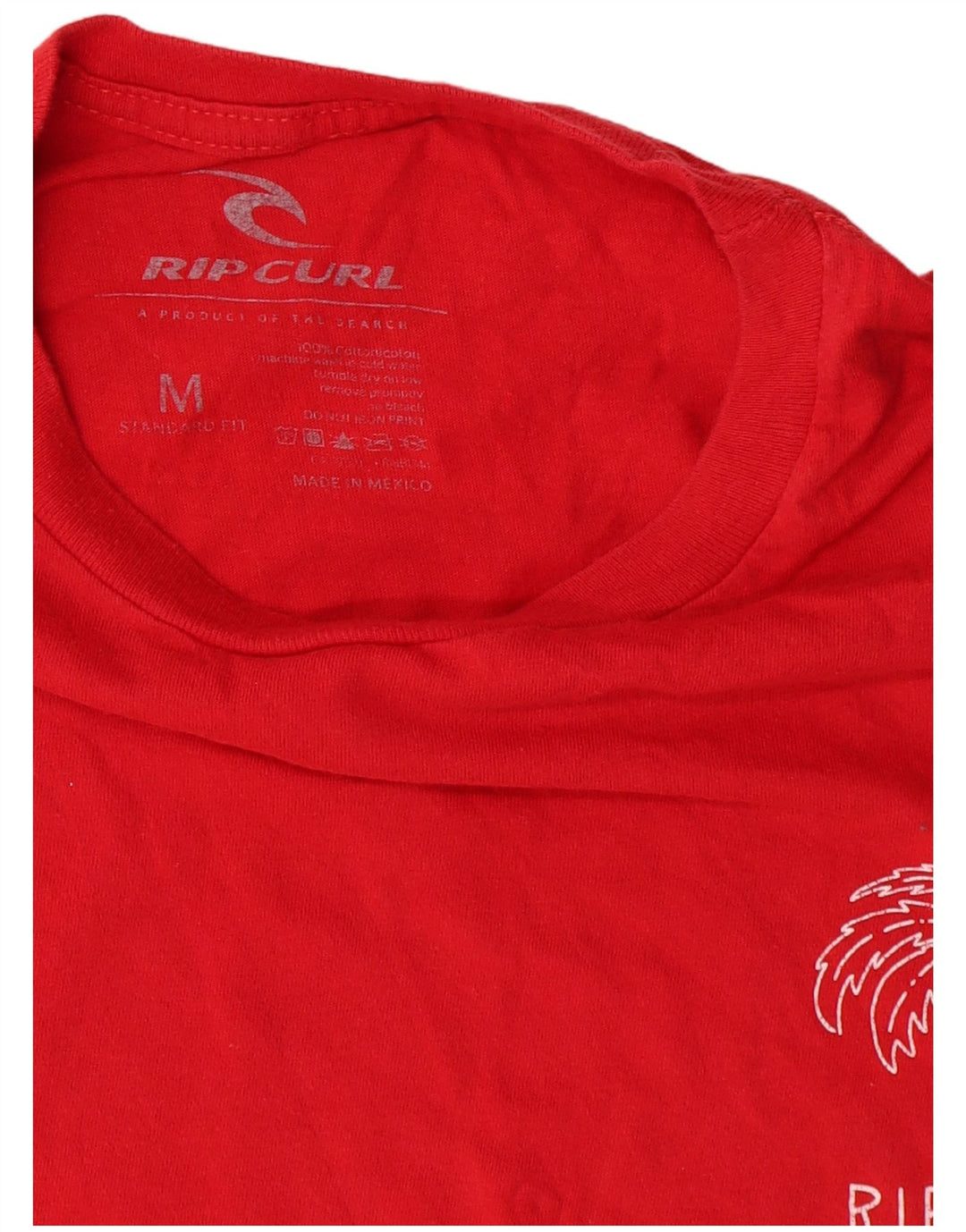 Tricou pentru bărbați Rip Curl Top Medium Red Bumbac