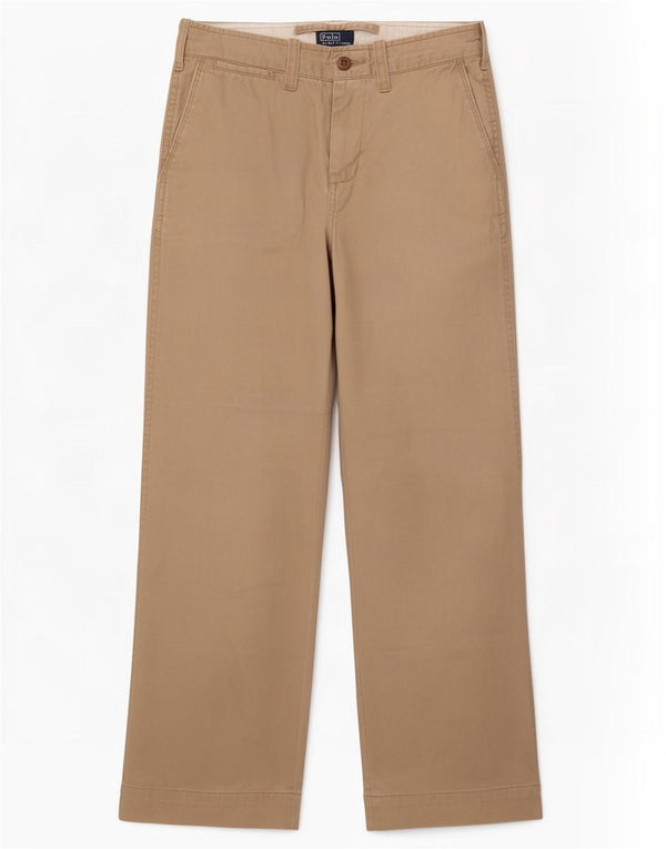 Polo Ralph Lauren Boys Loose Fit Chino Trousers 9-10 Years W24 L25 Beige