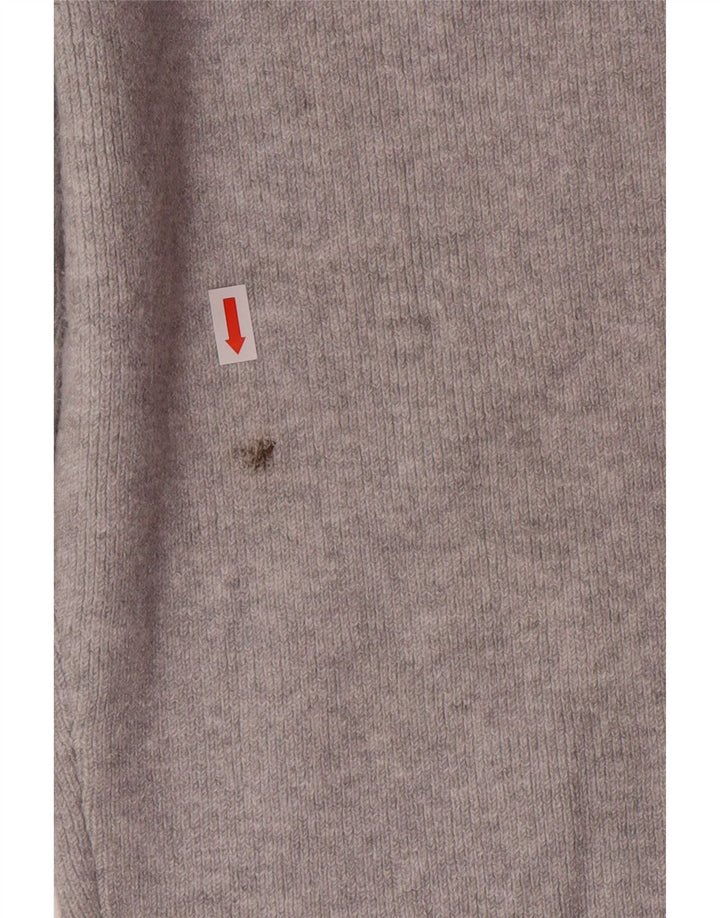 JACK WILLS Pantaloni de trening pentru femei Pantaloni de jogging UK 16 Large Gri Pete