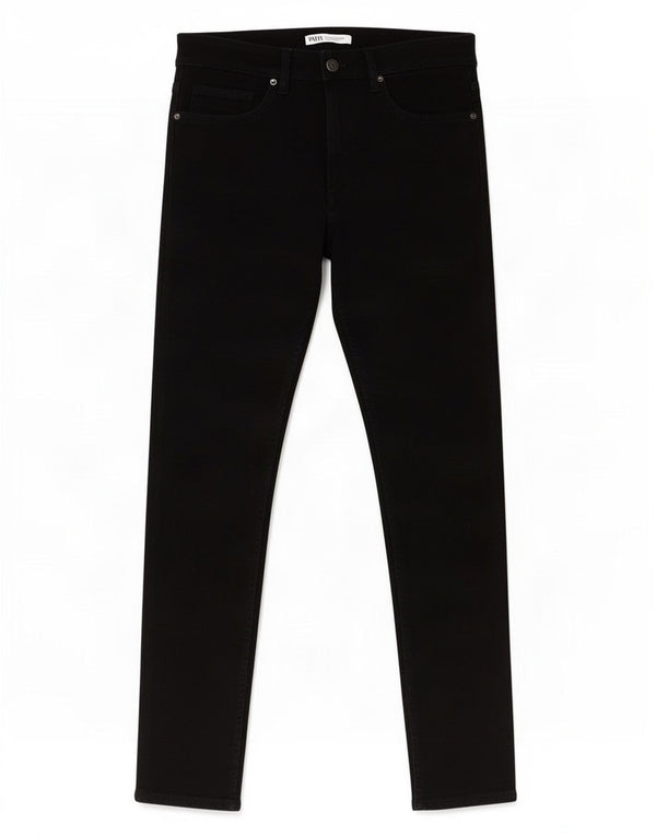 Blugi skinny pentru bărbați Zara EU 42 Large W32 L31 Bumbac negru