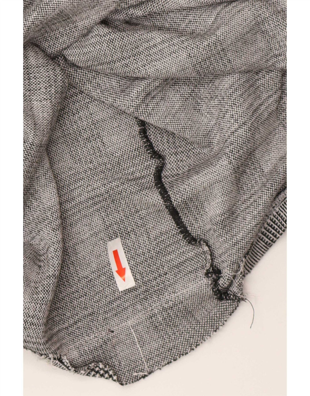 Bluză cu mânecă lungă pentru femei Zara UK 12 Medium Gri Classic Check