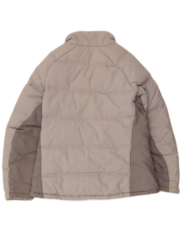 Jachetă căptușită pentru femei Helly Hansen UK 16 mare, gri, nailon color bloc