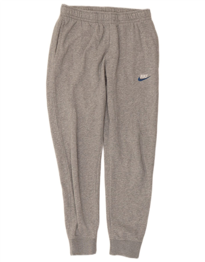 Pantaloni de trening pentru bărbați NIKE Pantaloni de jogging mici, gri, bumbac