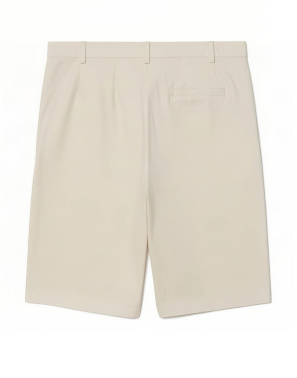 Pantaloni scurti chino pentru femei Marks & Spencer UK 12 Medium W34 Bumbac alb
