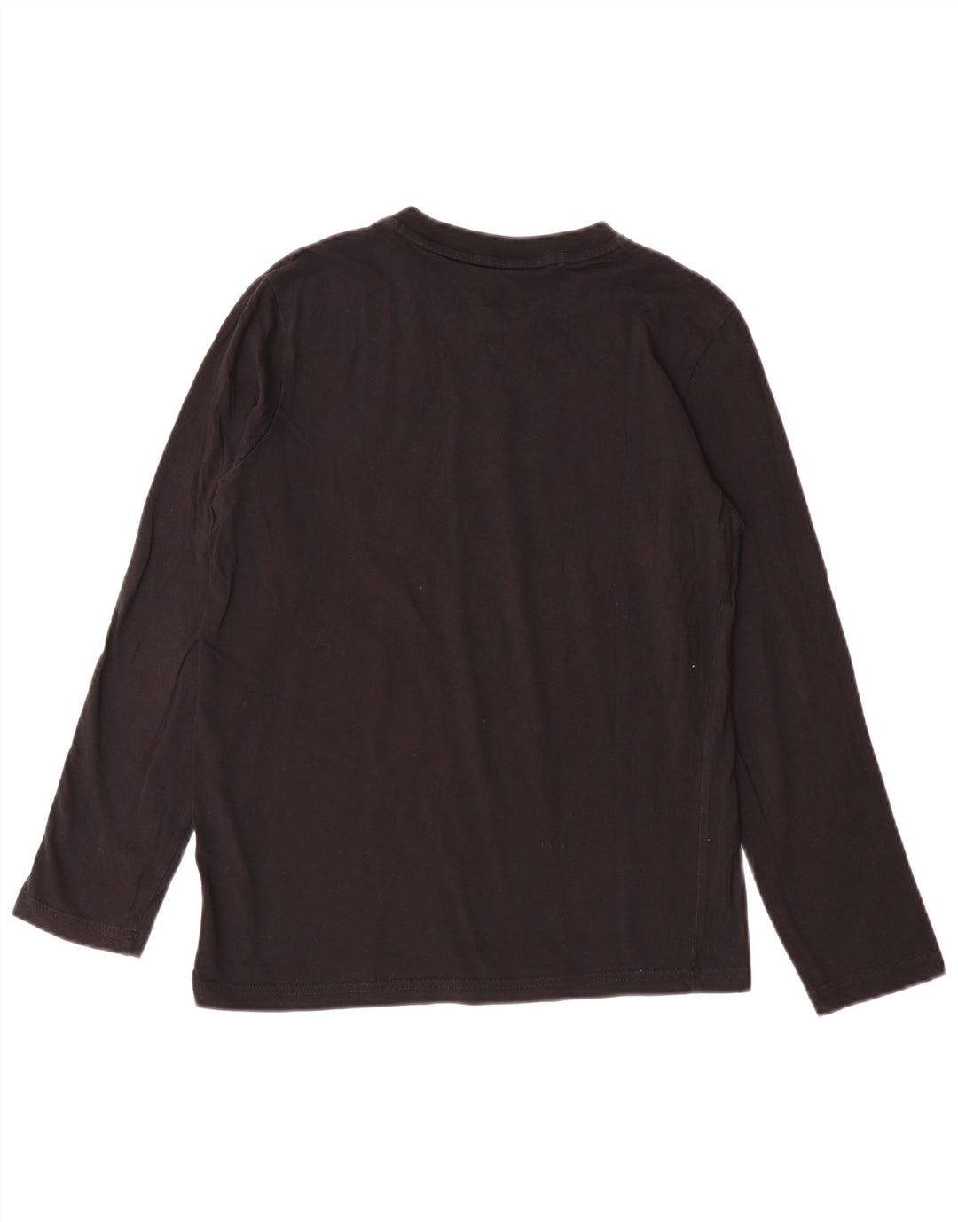 Puma Boys Graphic Top Maneca Lunga 13-14 Ani Negru