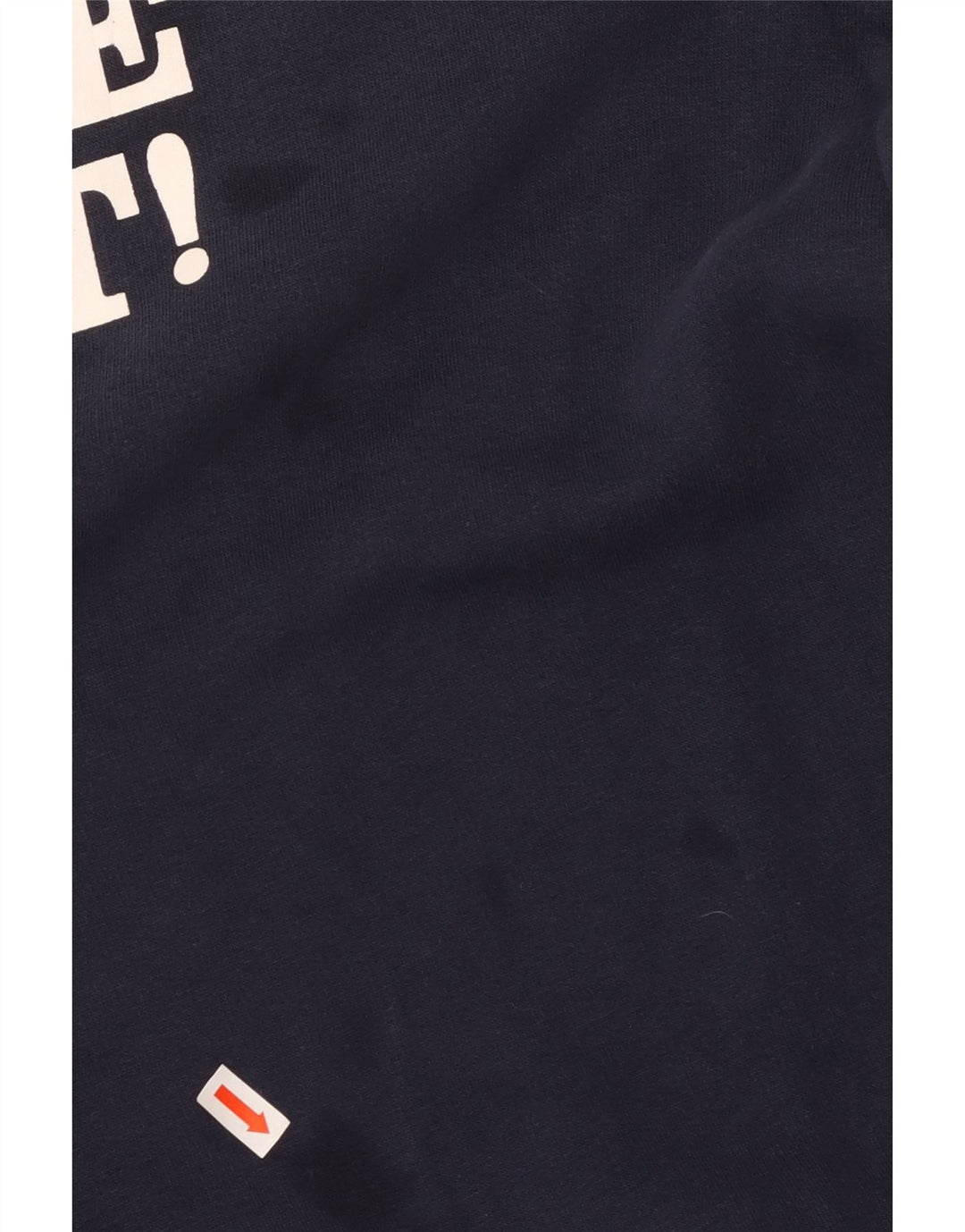 NIKE Boys Graphic Sweatshirt Jumper 13-14 Years Navy Blue Cotton