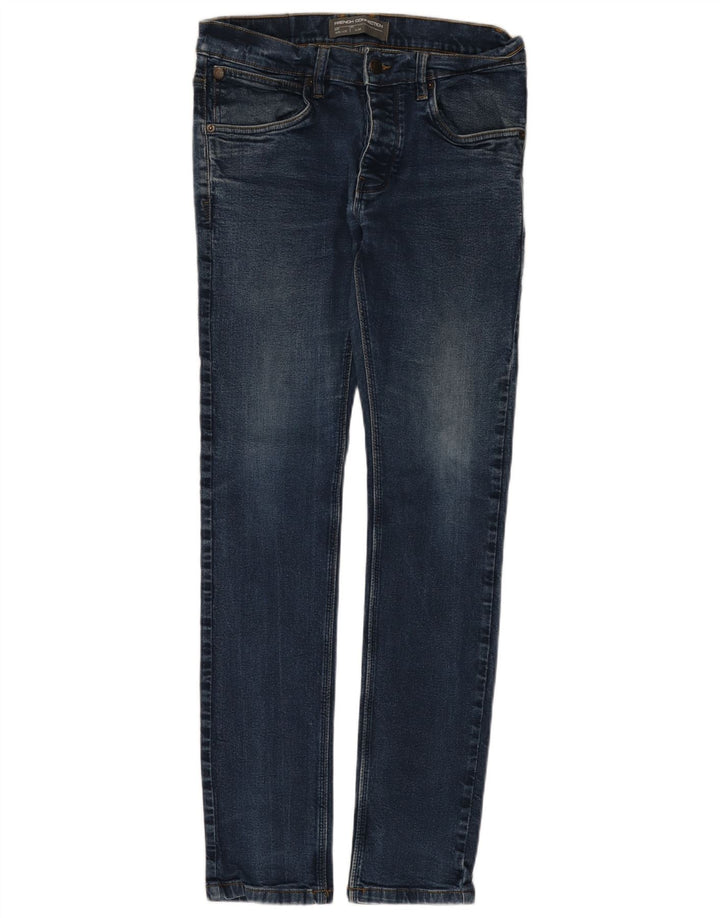 Blugi slim pentru bărbați French Connection W32 L32 Bumbac albastru