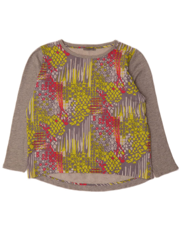 Pulover Cos pentru femei UK 14 Medium Gri Geometric Bumbac