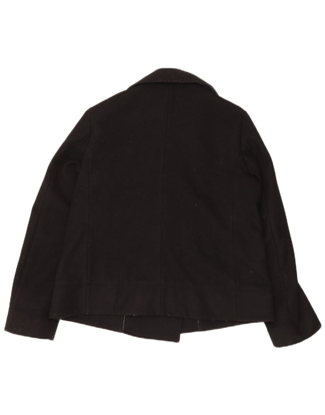 CALVIN KLEIN JEANS Palton pentru femei UK 14 Lână neagră medie