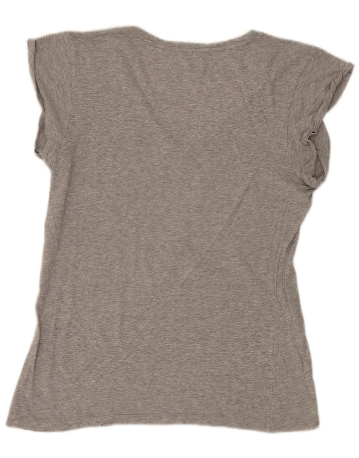 Tricou grafic Diesel pentru femei Top UK 16 Large Gri