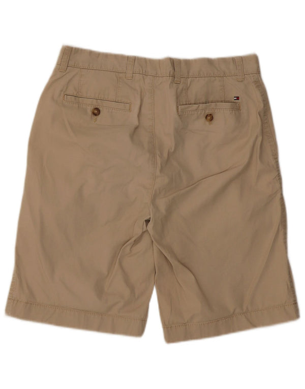 Pantaloni scurți chino Tommy Hilfiger pentru bărbați W30, bumbac mediu bej
