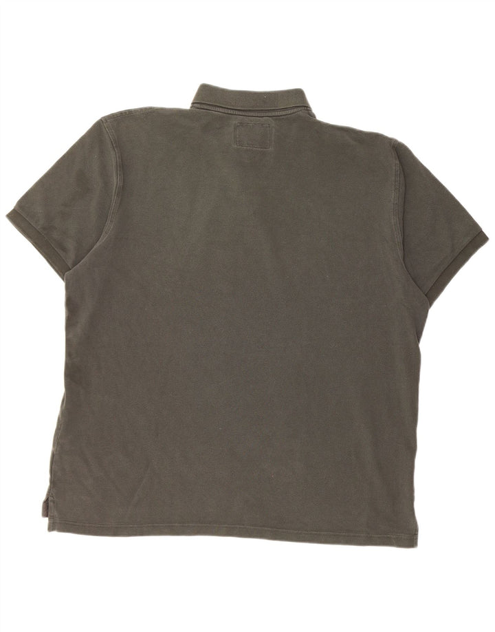 Tricou polo pentru bărbați J. Crew XL bumbac gri