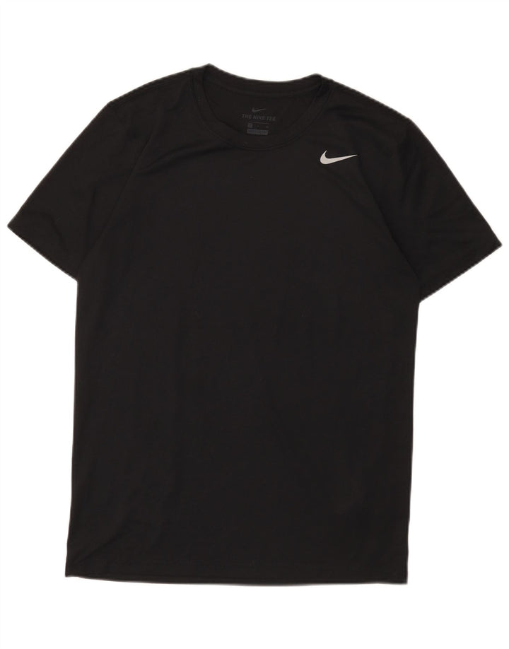 Tricou Nike Dri Fit pentru bărbați Top mic poliester negru