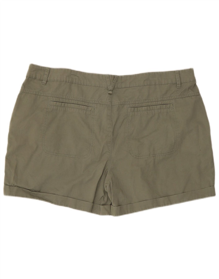 Pantaloni scurti cargo pentru femei Mountain Warehouse W38 XL bumbac kaki