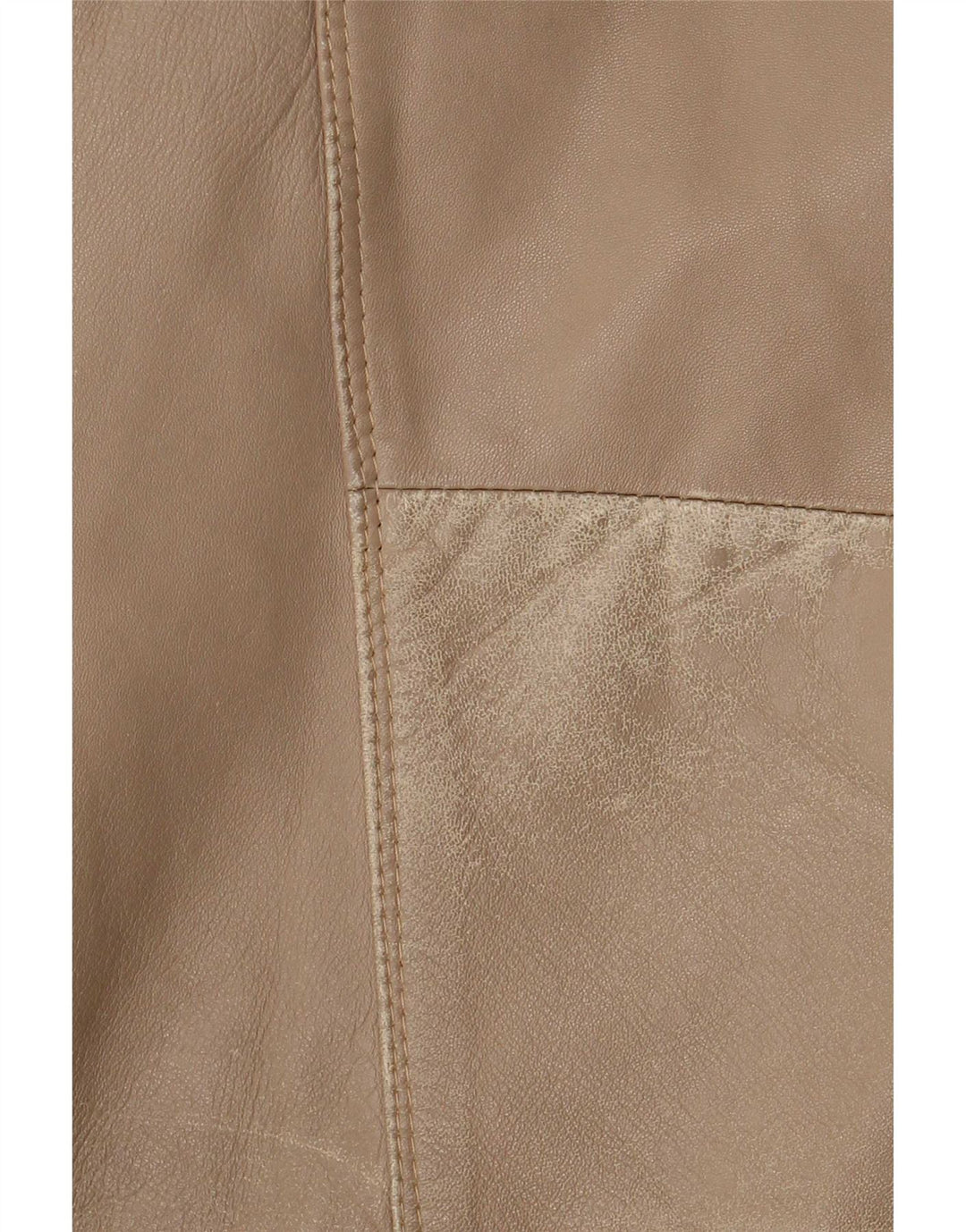 Jachetă de piele vintage pentru bărbați UK 42 XL Bej