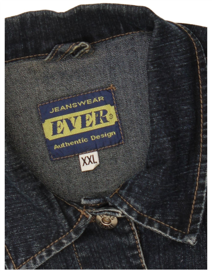 Jachetă de blugi pentru femei VINTAGE UK 20 2XL Bleumarin