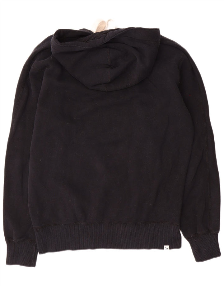 Pulover pentru bărbați Puma Graphic Hoodie, bumbac mediu negru