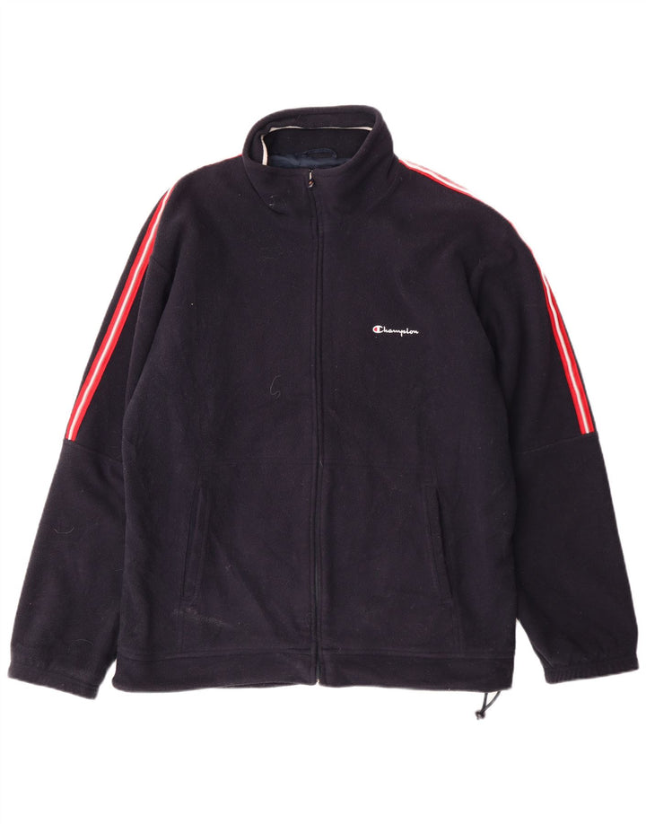 Jachetă fleece pentru bărbați Champion UK 40, mare, albastru, poliester