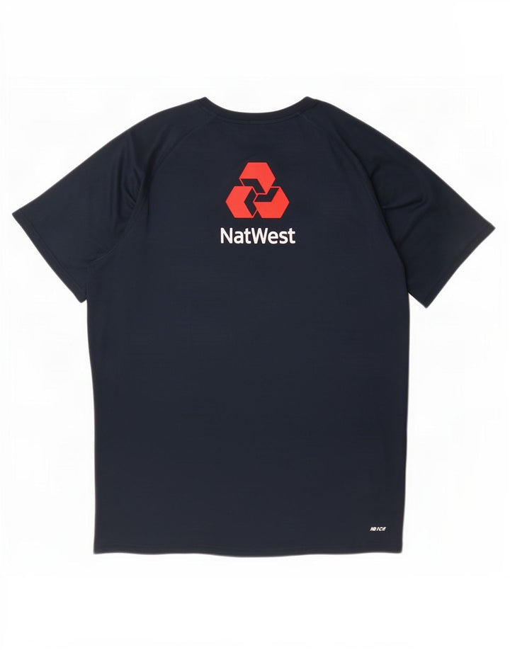 Tricou grafic pentru bărbați New Balance Top XL Bleumarin Poliester