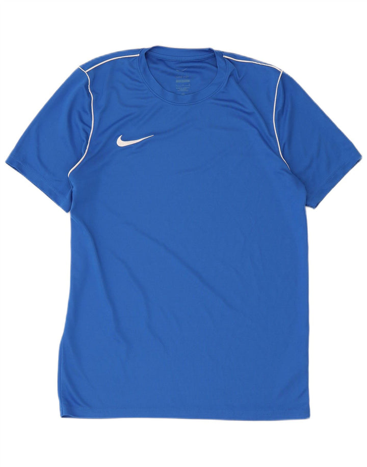 Tricou pentru bărbați Nike Dri Fit Slim Fit Top mare, albastru, poliester