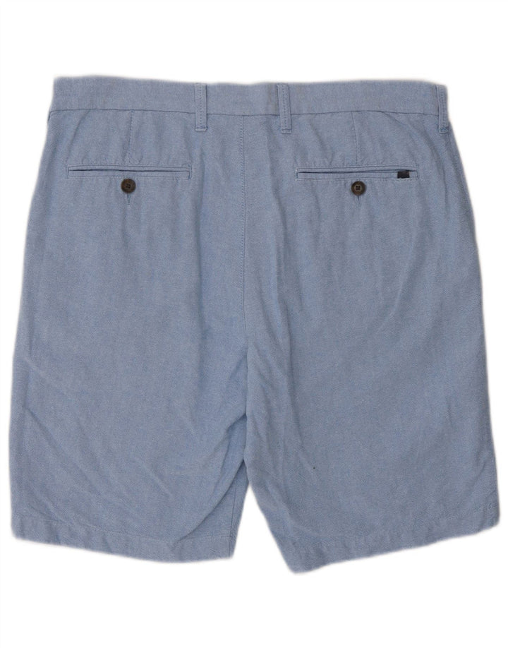 Pantaloni scurți chino pentru bărbați Marks & Spencer W34, mare, albastru, bumbac