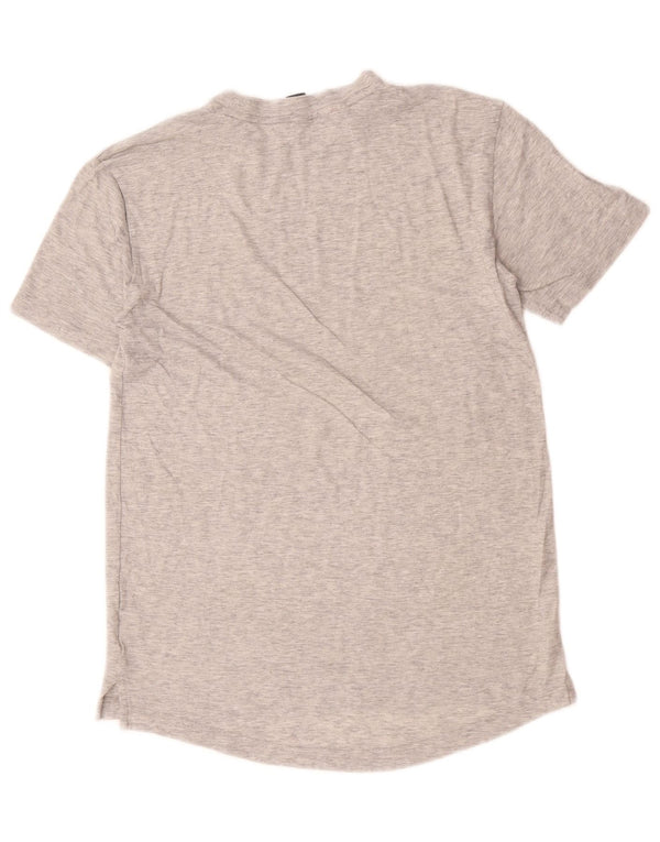 Adidas Tricou grafic pentru bărbați Top Small Gri Flecked