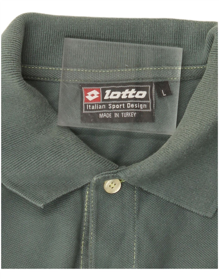 Tricou polo pentru bărbați LOTTO, mare, albastru
