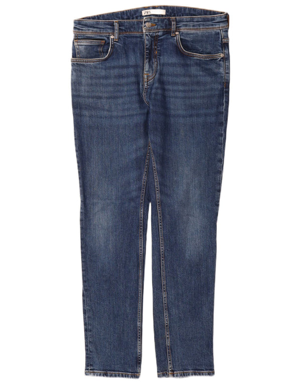Zara Mens Skinny Jeans EU 44 Large W34 L32 Blue