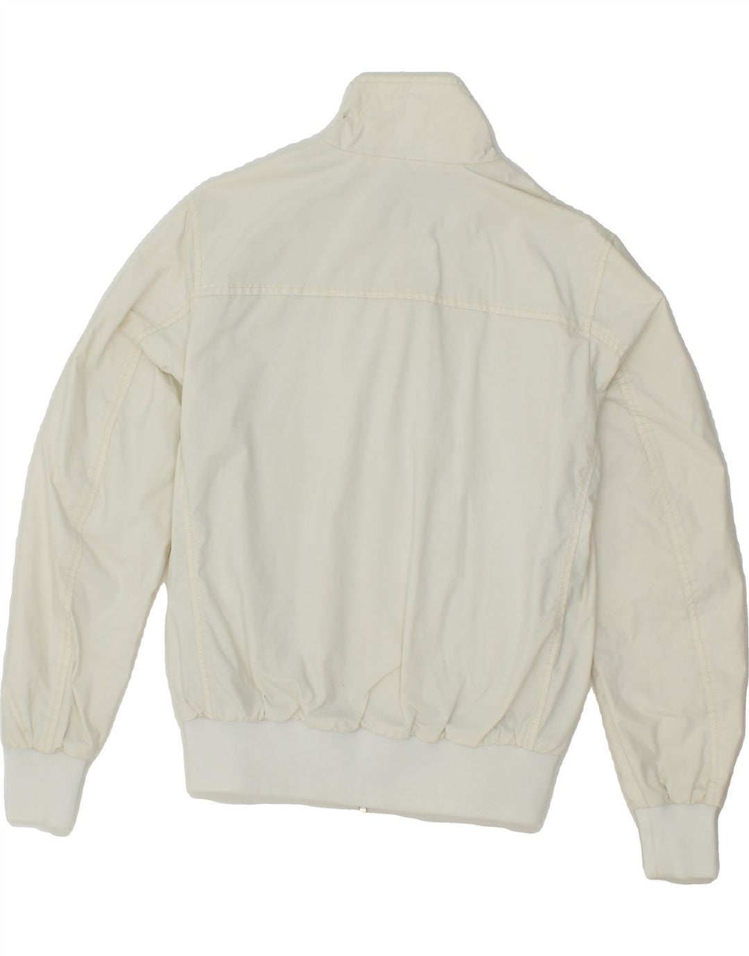 NORTH SAILS Mens Bomber Jacket UK 36 Small White Polyamide Vintage North Sails and Second-Hand North Sails from Messina Hembry 